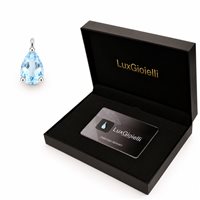 Charm Lux Gioielli Woman in White Gold Topazio BILCISEM;TA;GO;2;9G
